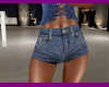 shorts bleu 