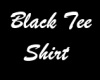 Male Black Tee Shirt