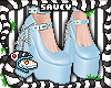 Gothic Pumps Blue