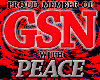 GSM GSN Peace Sticker 2