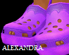 scarpe crocs viola