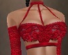 NK Lace Mizzy Red Top