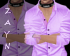 .:Z:.  purple buttonup