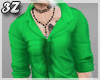 3Z: Green Sexy Fit Shirt