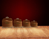 Bronze Kitchen Canisters