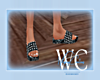 DW ABSTRACT GREY SANDALS