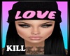 Love Beanie Black