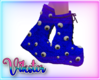 v blue eyes boots