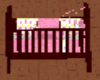 Pink Nursery Crib