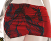 X. red skirt