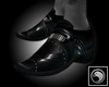 [8Q] Black latex shoes