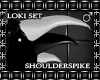 ! Loki spike shoulder M