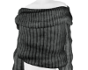 cold shoulder knitgrey