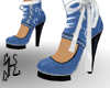 blue shoes Kami