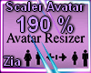Scaler Avatar *F 190%