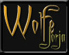 Wolfe Name Sticker
