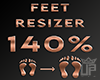 Foot Scaler 140% ♛