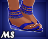 MS Sandals Blue
