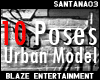 [BE]Urban Model 10 Poses