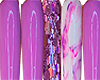 Lilac Swirl Nails