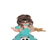 Kids Teal Panda Paci