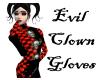(N) Evil Clown Gloves