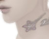 ✩ neck tattoo