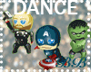 Marvel Heros Group Dance