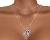 BLUE HUMMINGBIRD CHAIN