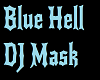 Blue Hell DJ Mask