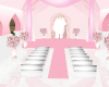 S}Pink White wedding roo