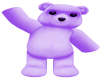Perky Purple Pet Bear