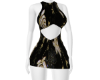 J-Short blk floral dress