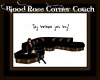 Blood Rose Corner Couch