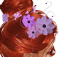 MY*fleurs purple cheveux