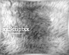 SCR. White/Grey Fur Rug