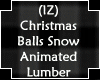 Christmas Balls Snow Ani