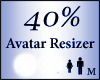 Avatar Scaler Resize 40%