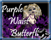 Purple Waist Butterfly