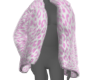 Pink Leopard Fur Coat