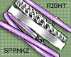 !!S Braces Lilac Right