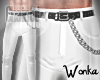 W° Chained Silver.Pants