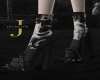 Mei Goth Black Heels