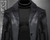 Coat Leather Black