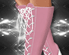 Elsa High Sneakers Pink