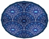 TJ Blue Circle Rug