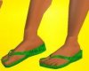 Flip Flops Green