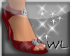 WL~ Designer Heels Red