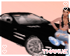 T | Black Sports Car