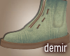 [D] Daphe green boots